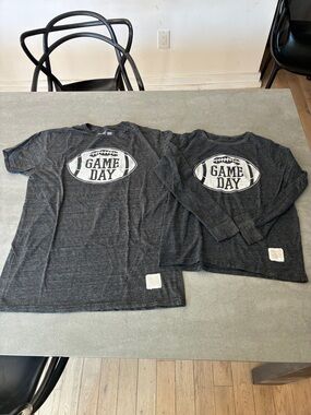 Retro brand “game day” father /son